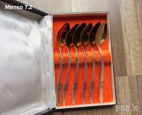 Сребърни руски лъжички , снимка 2 - Антикварни и старинни предмети - 41455878