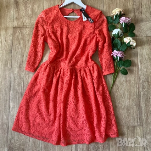 Разпродажба спешно! Нова дантелена рокля, снимка 2 - Рокли - 52840899