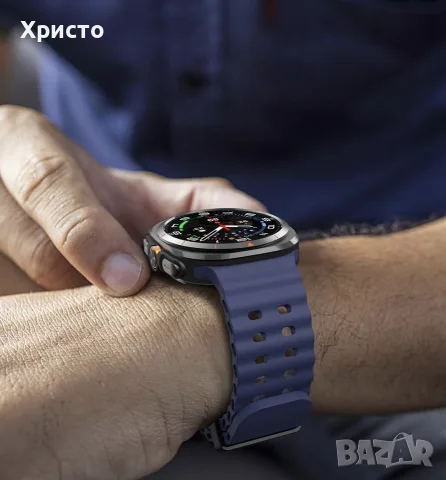 НОВО!!! Смарт часовник Samsung Galaxy Watch Ultra (2025), 47mm, LTE, Titanium Blue, снимка 4 - Смарт часовници - 55953669