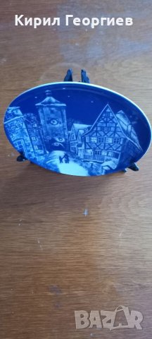 Коледна колекционерска  чиния    Royal Bavaria , снимка 2 - Други - 41766197