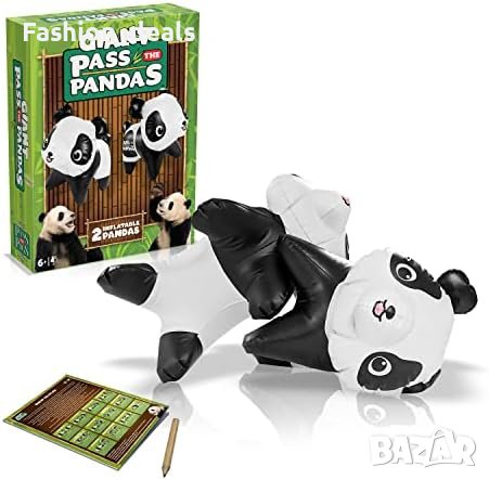 Нова PASS THE PIGS Надуваема игра със зарове с очарователни панди Деца 6год + Подарък, снимка 8 - Други - 42270654