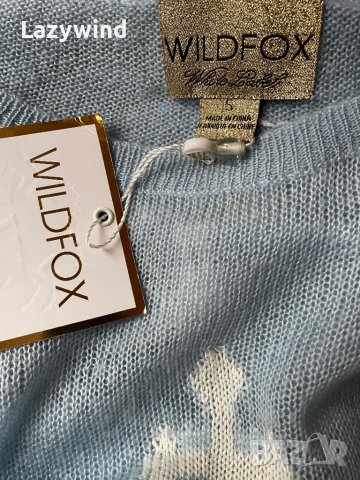 Пуловер Wildfox, снимка 6 - Блузи с дълъг ръкав и пуловери - 39397568