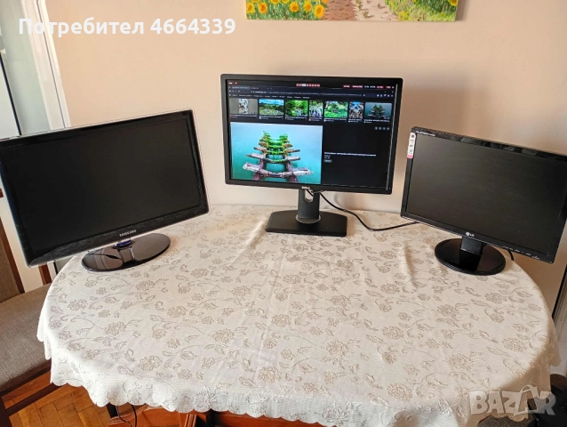 Монитор LG FLATRON W1942S 19' 60HZ 1440x900, снимка 9 - Монитори - 52586063