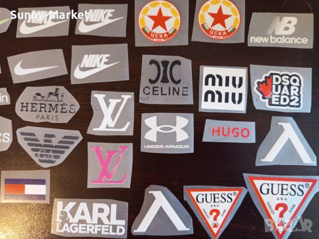 ЩАМПИ  ЗА ДРЕХИ- С ЮТИЯ - известни марки и футболни отбори , снимка 6 - Копирни услуги - 53682105