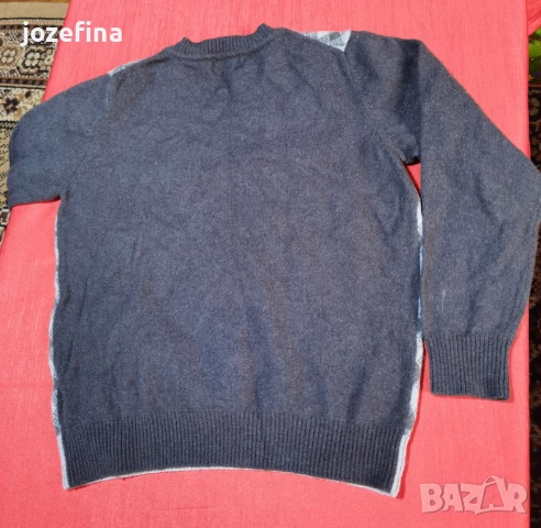 Вълнен пуловер за момче на 3-4г, снимка 2 - Детски пуловери и жилетки - 51056214