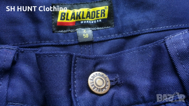 BLAKLADER 1529-1860 High-Vis Work Trousers размер 50 / M работен панталон W4-210, снимка 12 - Панталони - 52026497