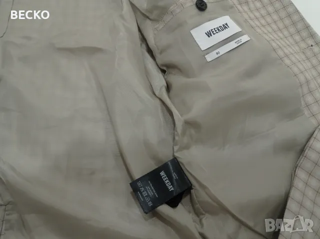 Мъжко пролетно сако Weekday , снимка 7 - Сака - 49765395