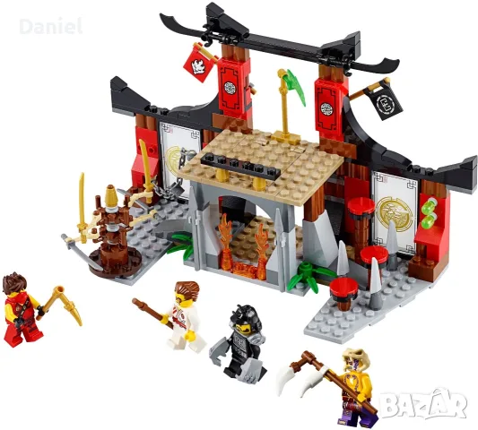 LEGO Ninjago 71735 Турнирът на елементите – 100% Пълен сериен сет (Без кутия), снимка 7 - Конструктори - 55925876