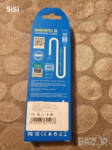 Магнитен кабел букса C, снимка 2 - USB кабели - 49259320