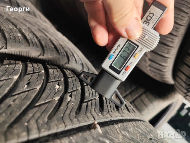 4бр.зимни гуми 225/55/19 Michelin, снимка 2 - Гуми и джанти - 53209522