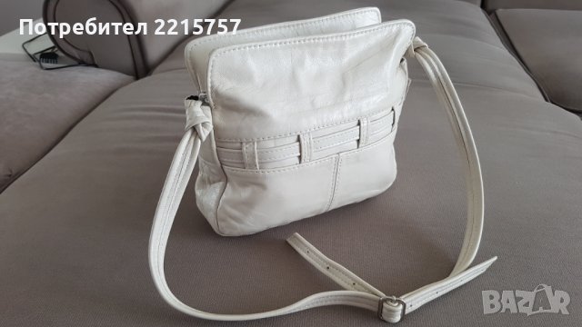 Малка чантичка от естествена кожа. Италия., снимка 2 - Чанти - 41523315