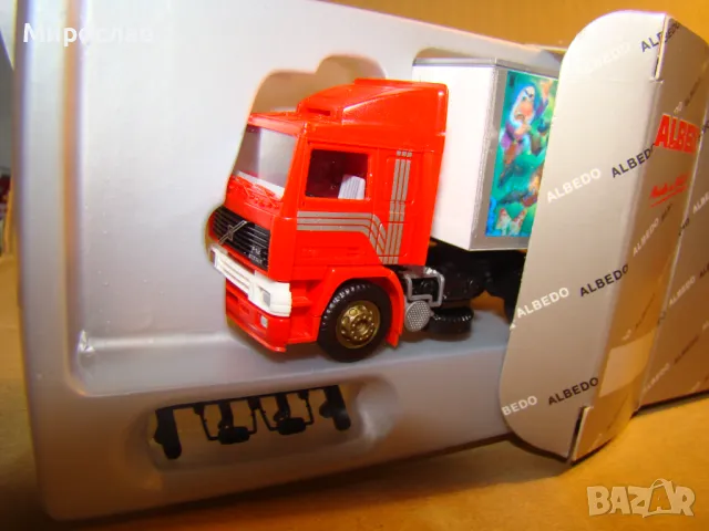 ALBEDO H0 1/87 VOLVO ТИР КАМИОН МОДЕЛ КОЛИЧКА КОЛИЧКА, снимка 3 - Колекции - 48285367