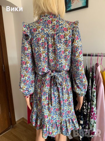 Красива рокля на цветя , снимка 6 - Рокли - 40816389