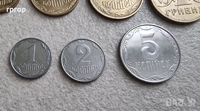Монети. Украйна. 1 гривна и 1, 2  5, 10, 25, 50 украински копийки., снимка 3 - Нумизматика и бонистика - 42321694
