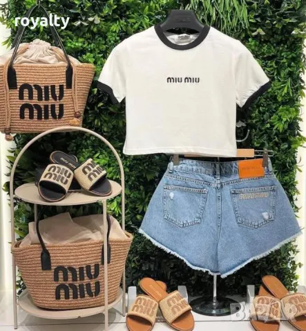 Дамски кошници Miu Miu  Различни цветове , снимка 5 - Чанти - 50005162