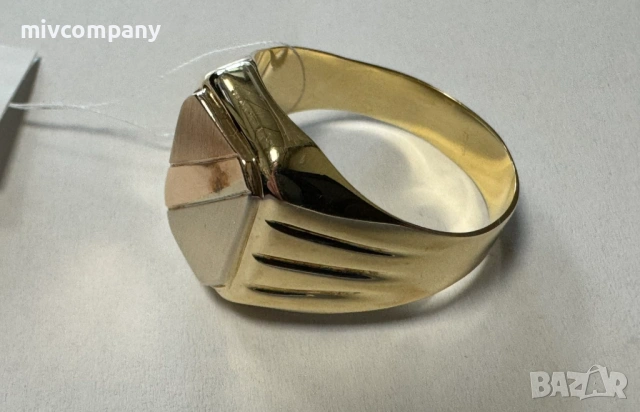 Златен пръстен 5.70гр., снимка 4 - Пръстени - 53098018