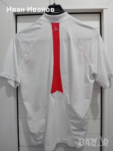 Оригинална спортна тениска Odlo, снимка 5 - Тениски - 50669489