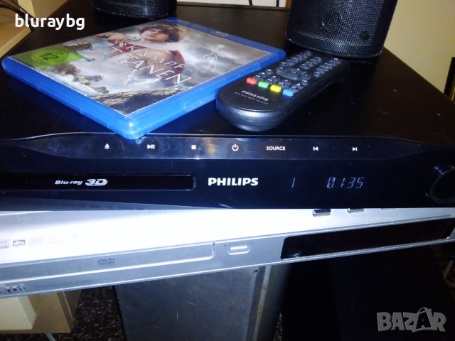Home theater Philips 2.1 HTS3231/3D Blu-ray, снимка 3 - Плейъри, домашно кино, прожектори - 39878442