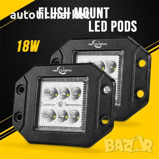 LED халоген за вграждане 18W 1бр. – TR1233, снимка 5 - Аксесоари и консумативи - 56052818