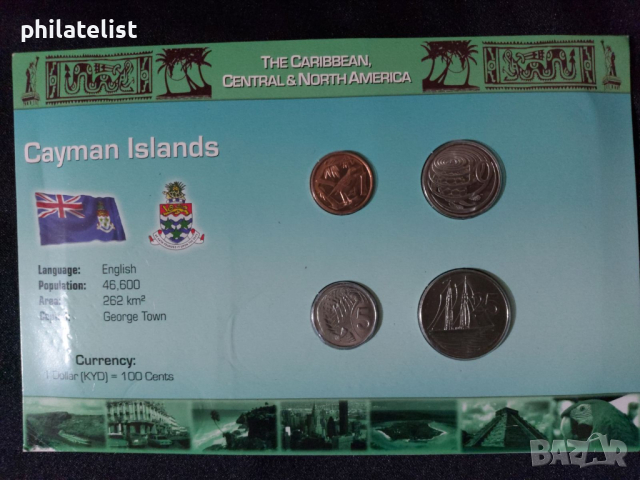 Комплектен сет - Кайманови острови 2002 , 4 монети