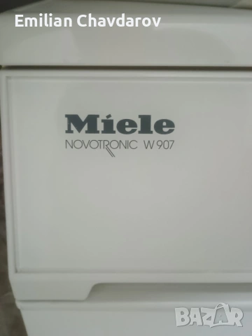 пералня miele. работеща но с шум от лагерите, снимка 3 - Перални - 53753634