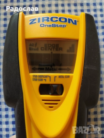 ZIRCON USA  детектор / скенер за стени и кабели , снимка 3 - Други инструменти - 51829796
