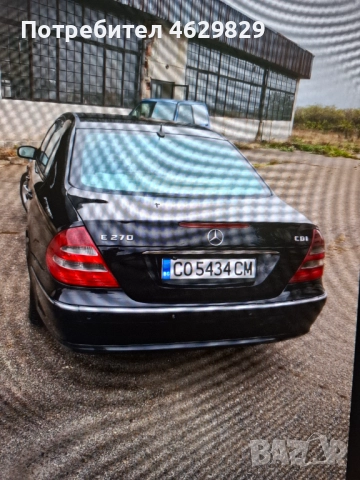 Мерцедес Е270 - поддържан, запазен + 4 летни гуми