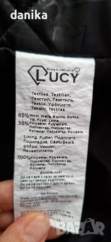 Палто LUCY размер Л, снимка 4 - Палта, манта - 53696520