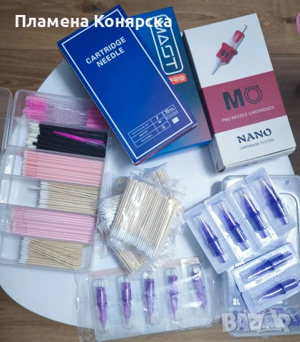 Различни материали за перманентен грим, снимка 3 - Друго оборудване - 53176587