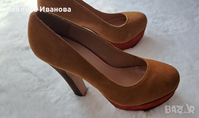 Намаление-Нови обувки с висок ток, снимка 1 - Дамски обувки на ток - 42025174
