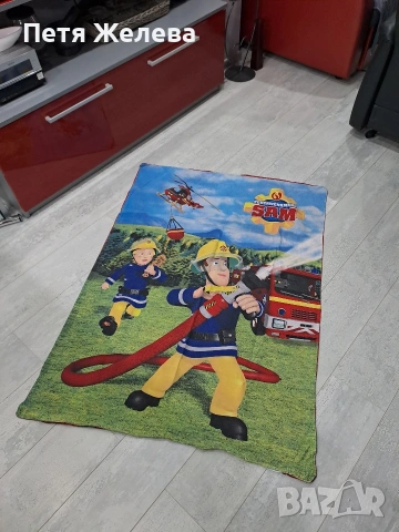 Детско спално бельо SAM FEUERWEHRMANN/оргинален/-100% памук , снимка 2 - Спално бельо и завивки - 53424341