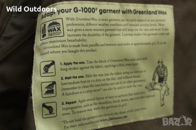 FJALLRAVEN Forest Hybrid - мъжко ловно яке пролет-есен, размер XL, снимка 11 - Екипировка - 53712571