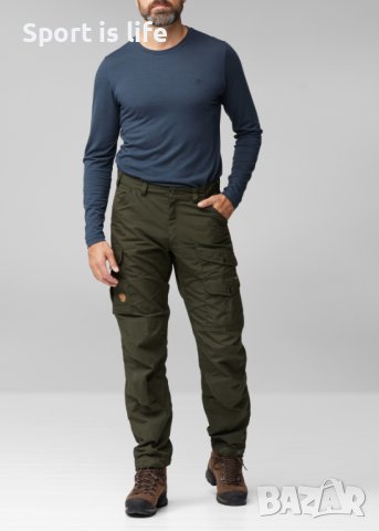  Мъжки панталони Fjallraven Vidda Pro Reg, Черни, 50 размер, снимка 8 - Спортни дрехи, екипи - 42355262