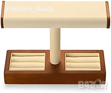 Нов Органайзер за бижута Държач за часовник Масивно дърво , снимка 2 - Други - 41757947
