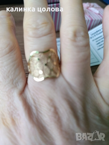 Златен пръстен , снимка 6 - Пръстени - 53305169