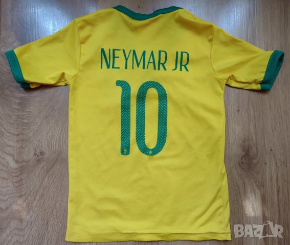 Neymar #10 / детска футболна тениска на Бразилия, снимка 1