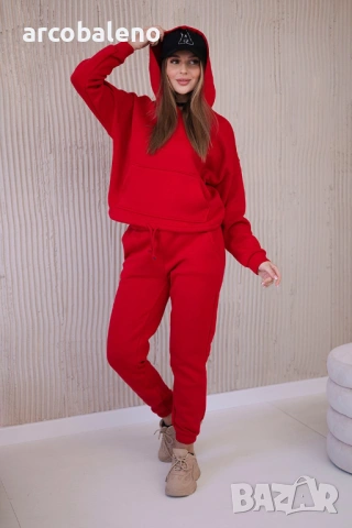 Дамски ватиран комплект от две части, 8цвята , снимка 13 - Комплекти - 47284906