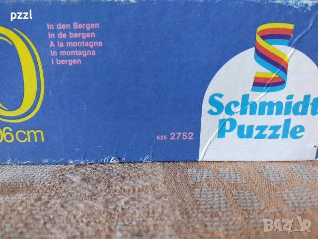 Пъзел "Bergen” Schmidt 1982г. 6000 части, снимка 5 - Пъзели - 53695863