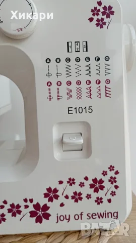 Шевна машина JANOME JUNO E1015, снимка 2 - Шевни машини - 56288710