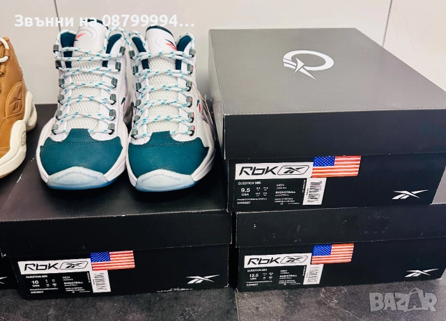 Маратонки REEBOK QUESTION MID Нови Оригинални, снимка 10 - Спортни обувки - 46539787