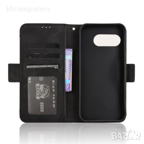 Google Pixel 9a Multiple Card Slots /Magnetic Wallet Калъф и Протектор, снимка 6 - Калъфи, кейсове - 51122420