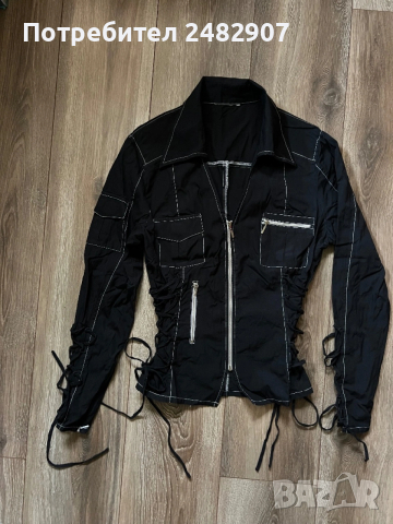 Ефектно дамско яке, снимка 3 - Якета - 53483745