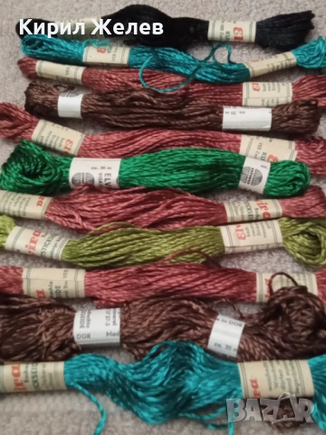 Конци за бродиране 54113, снимка 2 - Гоблени - 53660567