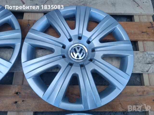 Оригинални тасове VW 16 цола, снимка 5 - Аксесоари и консумативи - 52485725