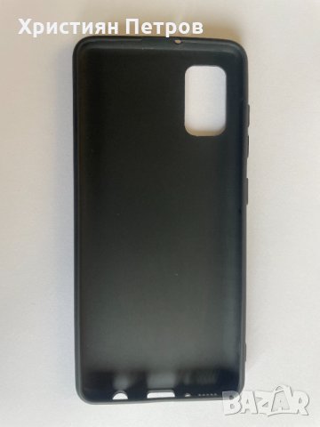 Черен силиконов калъф Samsung Galaxy A41, снимка 2 - Резервни части за телефони - 34563629