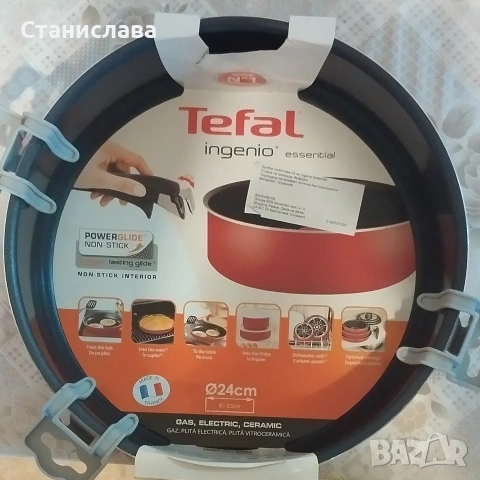 Тиган Tefal Ingenio Essentials, снимка 3 - Съдове за готвене - 53725032