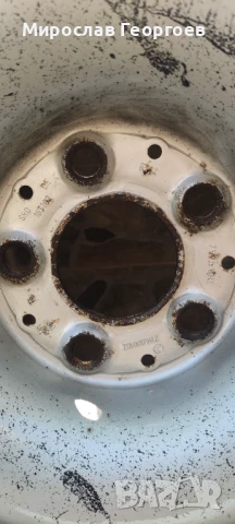 4-ри стоманени джанти за мерцедес 16 цола