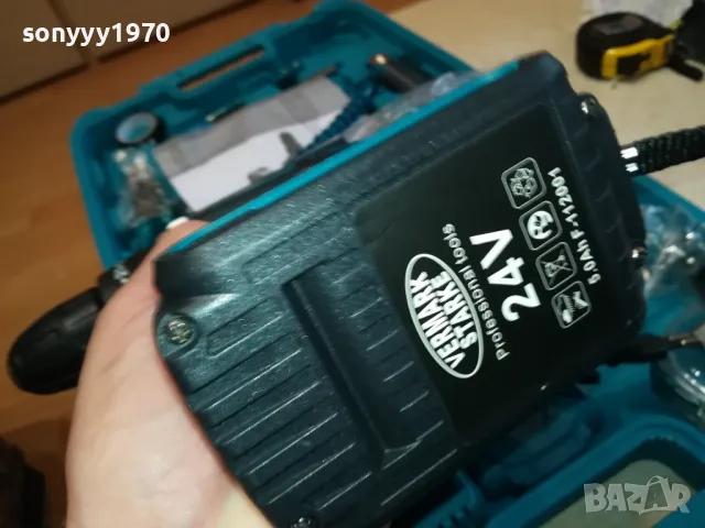 LI-ION VERMARK STARKE-WITH LED INDICATIONS 0104251540, снимка 6 - Винтоверти - 49726895