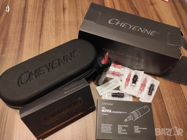 Tattoo Machine CHEYENNE - Cheyenne - Sol Nova Unlimited 3.5/4.0 mm, снимка 3 - Друго оборудване - 53830566