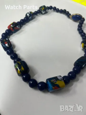 Стари колиета акрил / тигрово око / черупки, снимка 13 - Други - 48699466